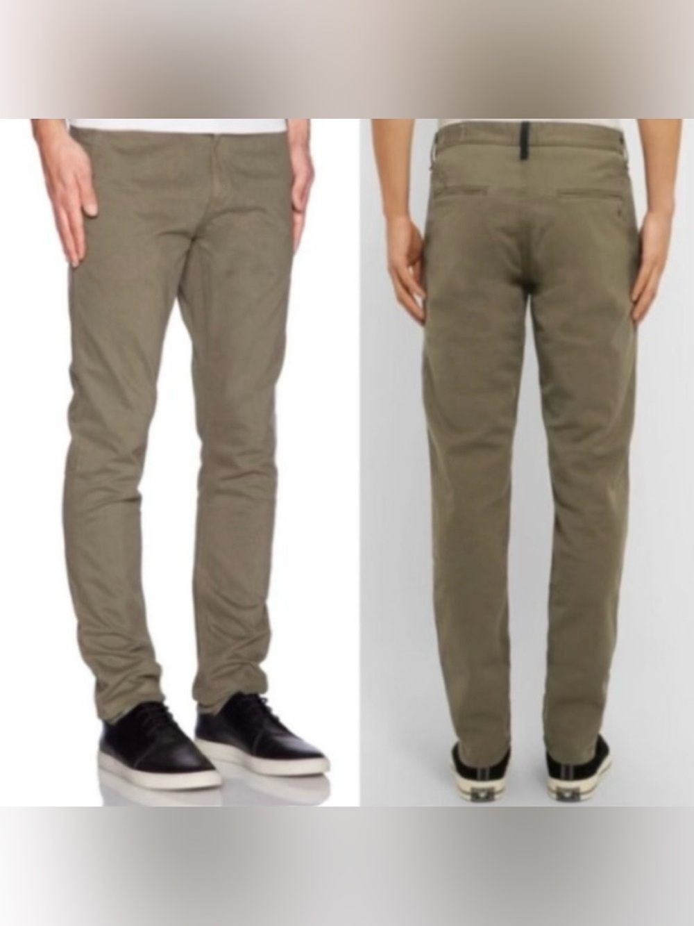 NWIT Men’s rag & bone Olive Slim Chino Pants